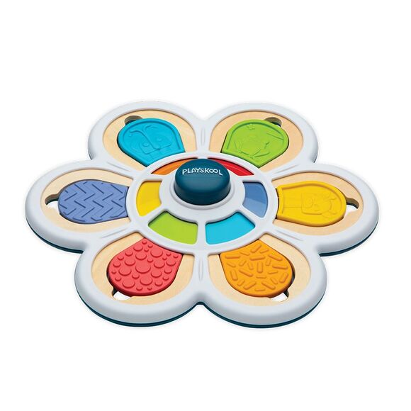 PLAYSKOOL Little Wonders Spin-a-Swirl Puzzle Play Learning toy 12+Month - Hasbro - Picture 5 of 12